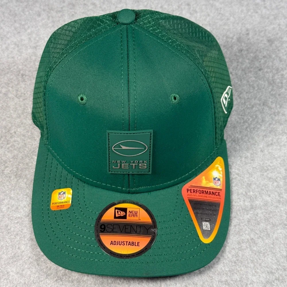 New‎ Era 9Seventy NY Jets 2025 NFL Sideline Youth Cap Green NWT